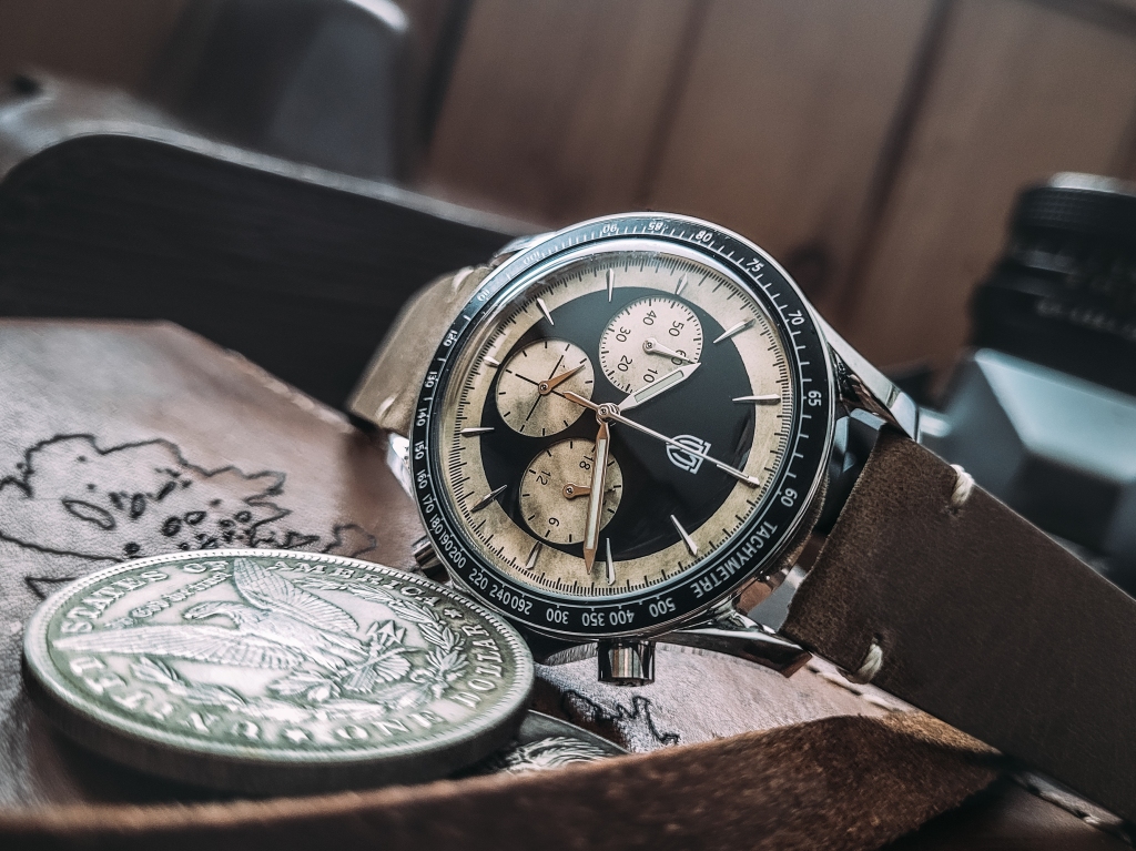 MT & W Panda Vintage Chronograph Watch Review